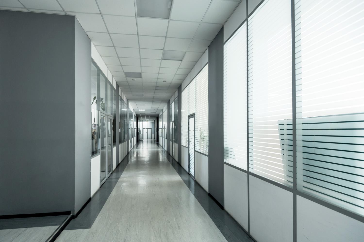 Hospital corridor. 